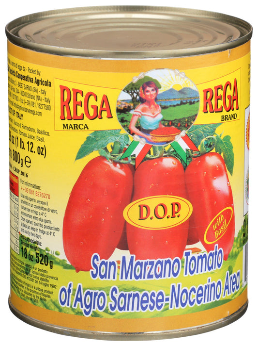 REGA D.O.P. San Marzano Tomato of Sarnese-Nocerino Area 28oz