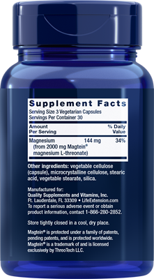 Life Extension Neuro-Mag® Magnesium L-Threonate Caps