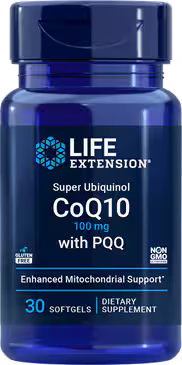 Life Extension 100MG Super Ubiquinol CoQ10 with PQQ