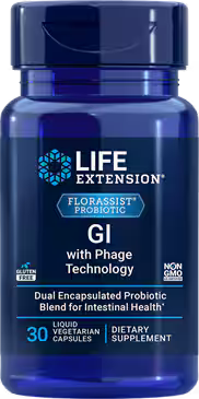 Life Extension FLORASSIST® Probiotic GI with Phage Technology