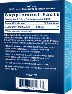 Life Extension SAMe 400mg