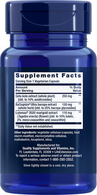 Life Extension Quick Brain Nootropic