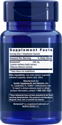 Life Extension Body Trim and Appetite Control