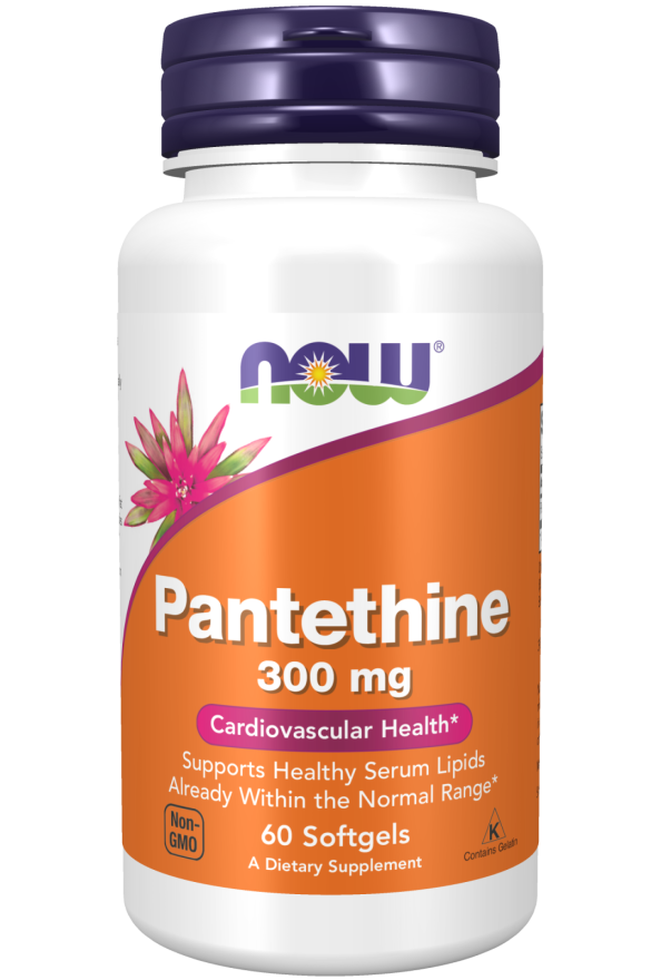 NOW Pantethine 300 mg (60 Softgels)