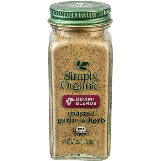 Simply Organic Roasted Garlic & Herb Umami Blend 2.19 oz.