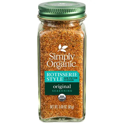 Simply Organic Original Rotisserie Style Seasoning 3.00 oz.