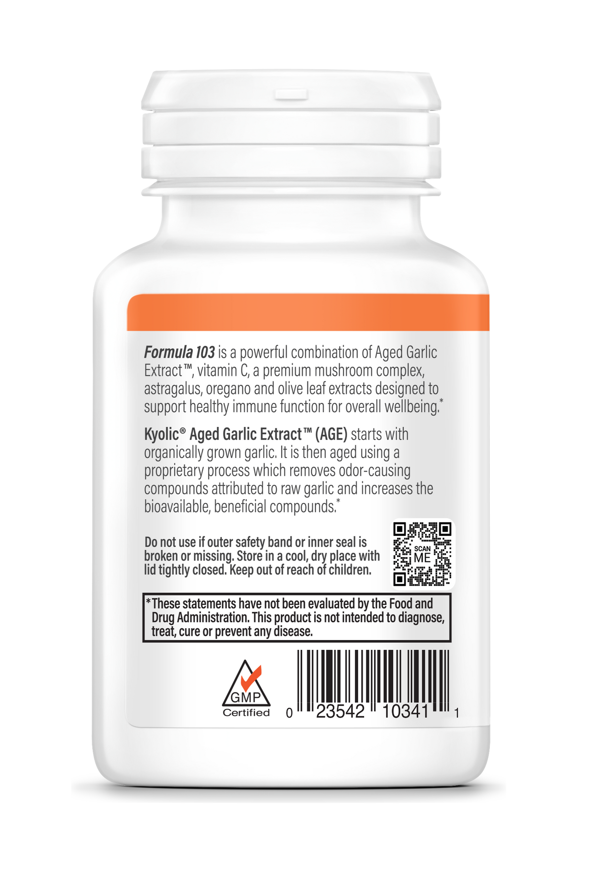 Kyolic Immune Formula 103 (100 Caps)