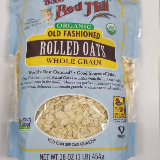 Bob's Red Mill extra thick rolled oats organic 16oz