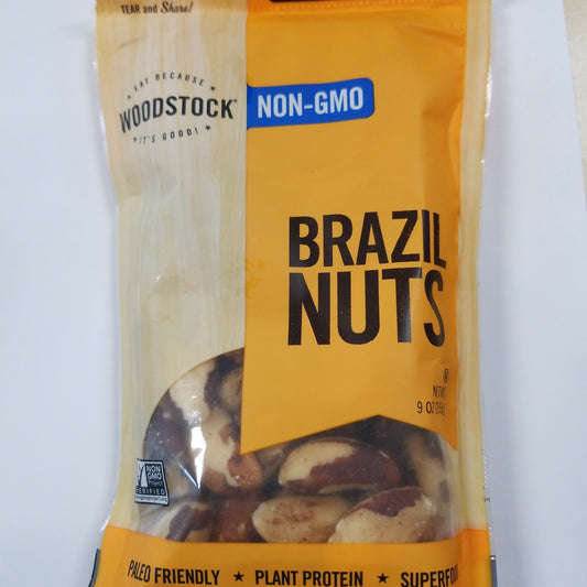 Woodstock Brazil Nuts Non-GMO 9oz