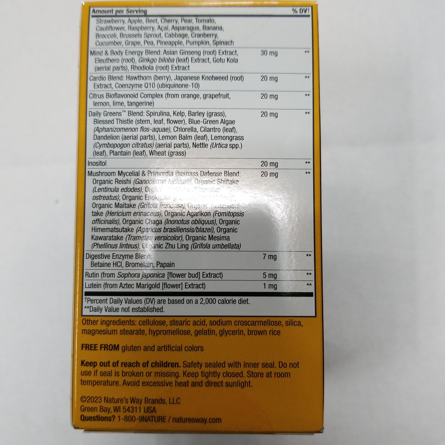 Natures Way Alive Mens 50+ Multi 1 Daily (60 Tab)