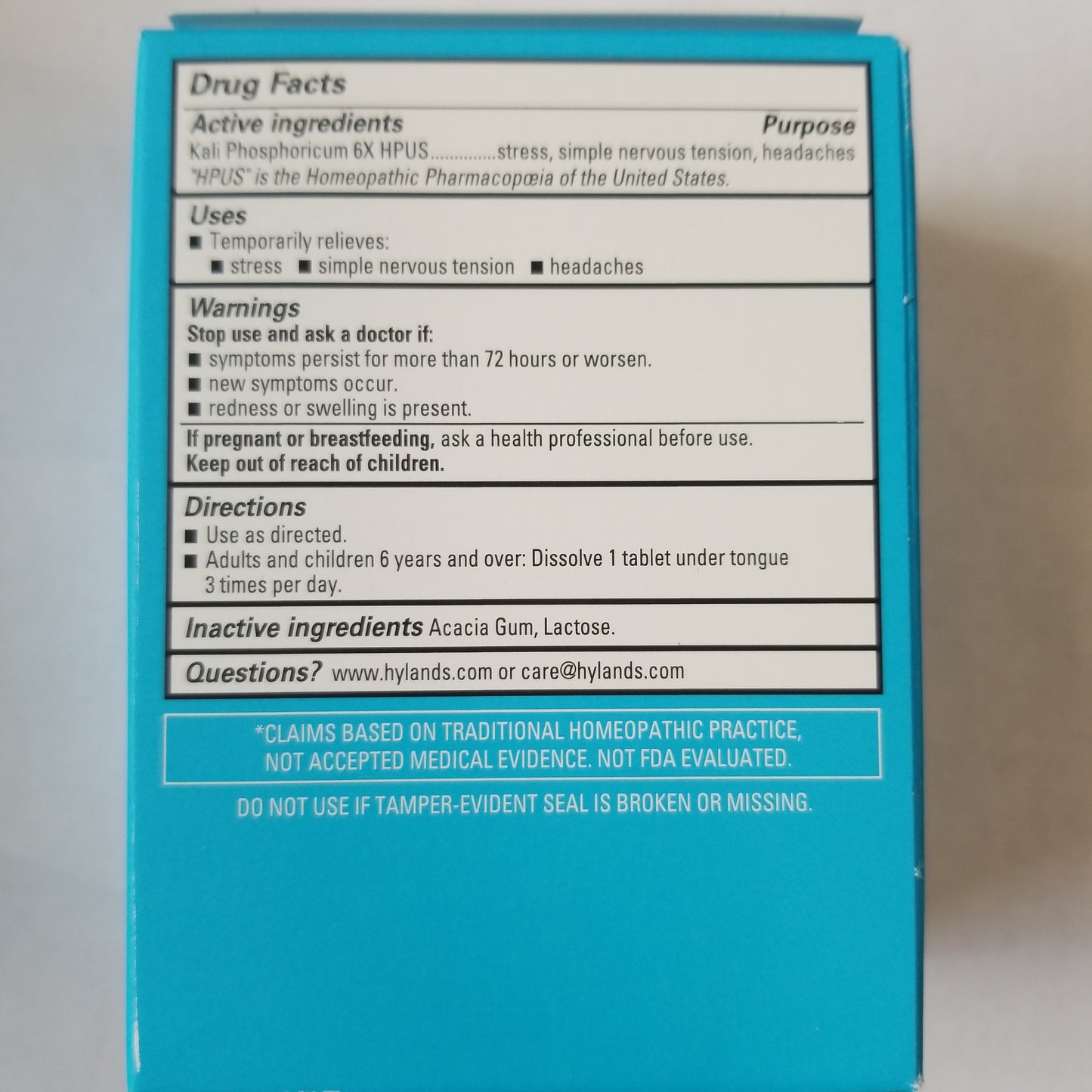 Hylands Cell Salts (100 tabs)