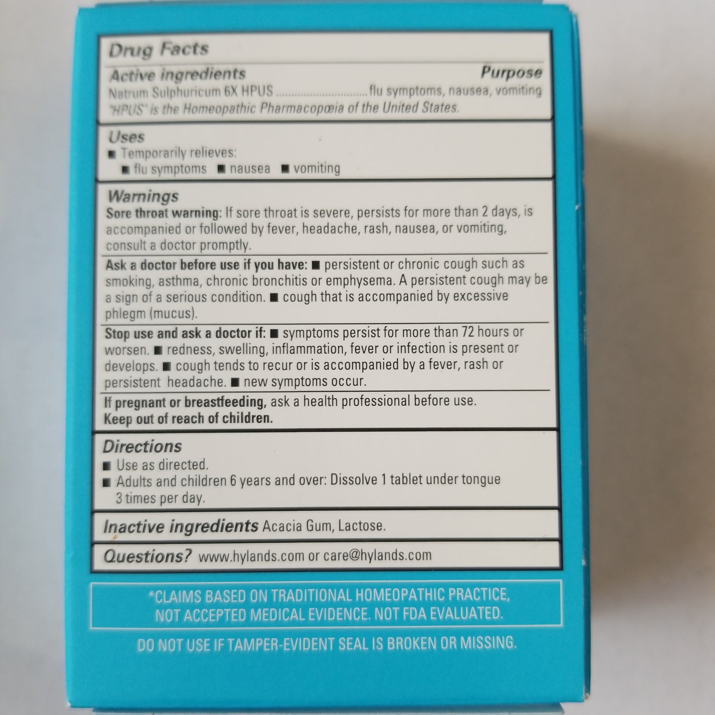 Hylands Cell Salts (100 tabs)