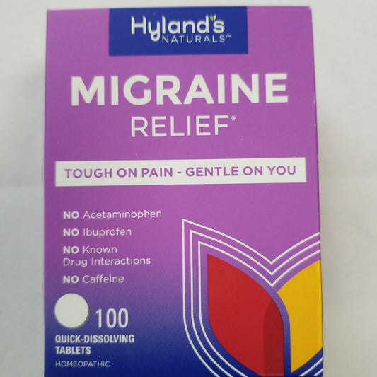 Hylands Migraine Relief (100 tabs)