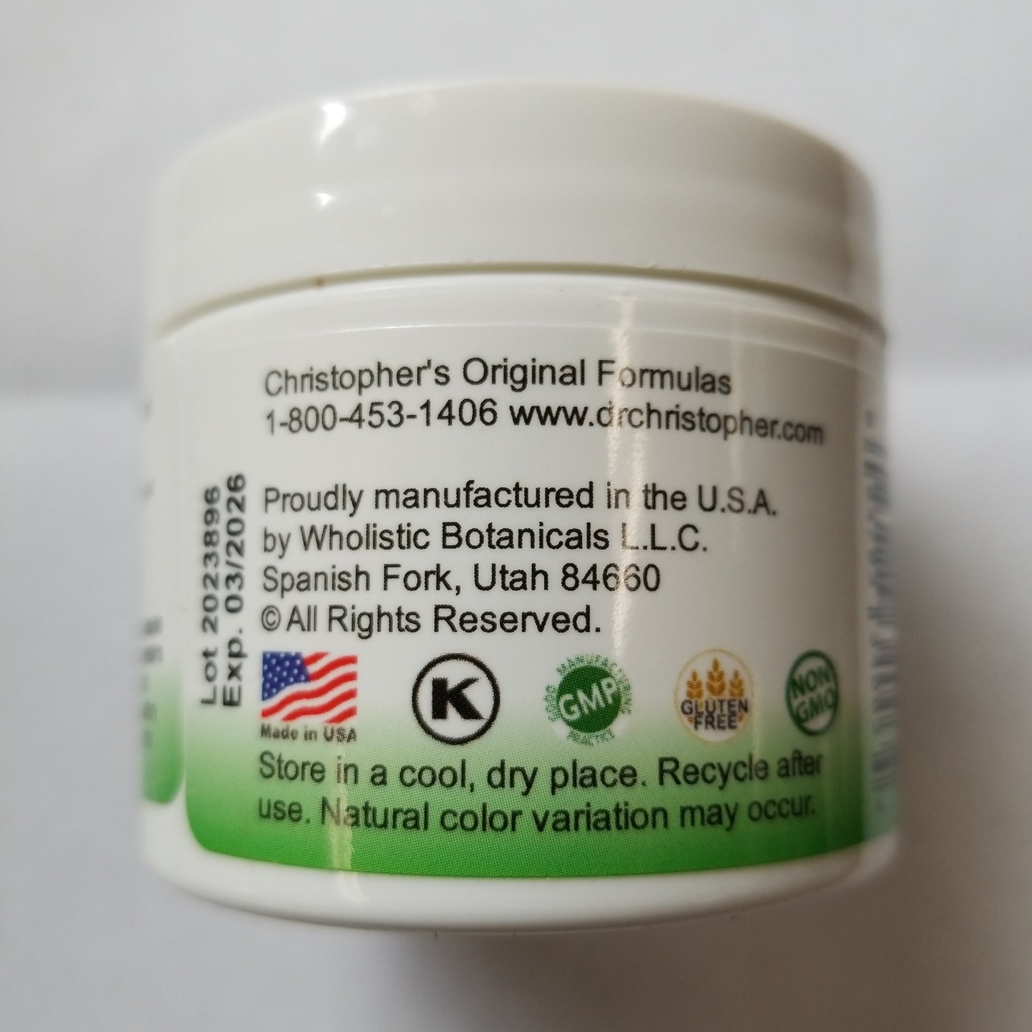 Christophers Comfrey Cream 2 fl oz