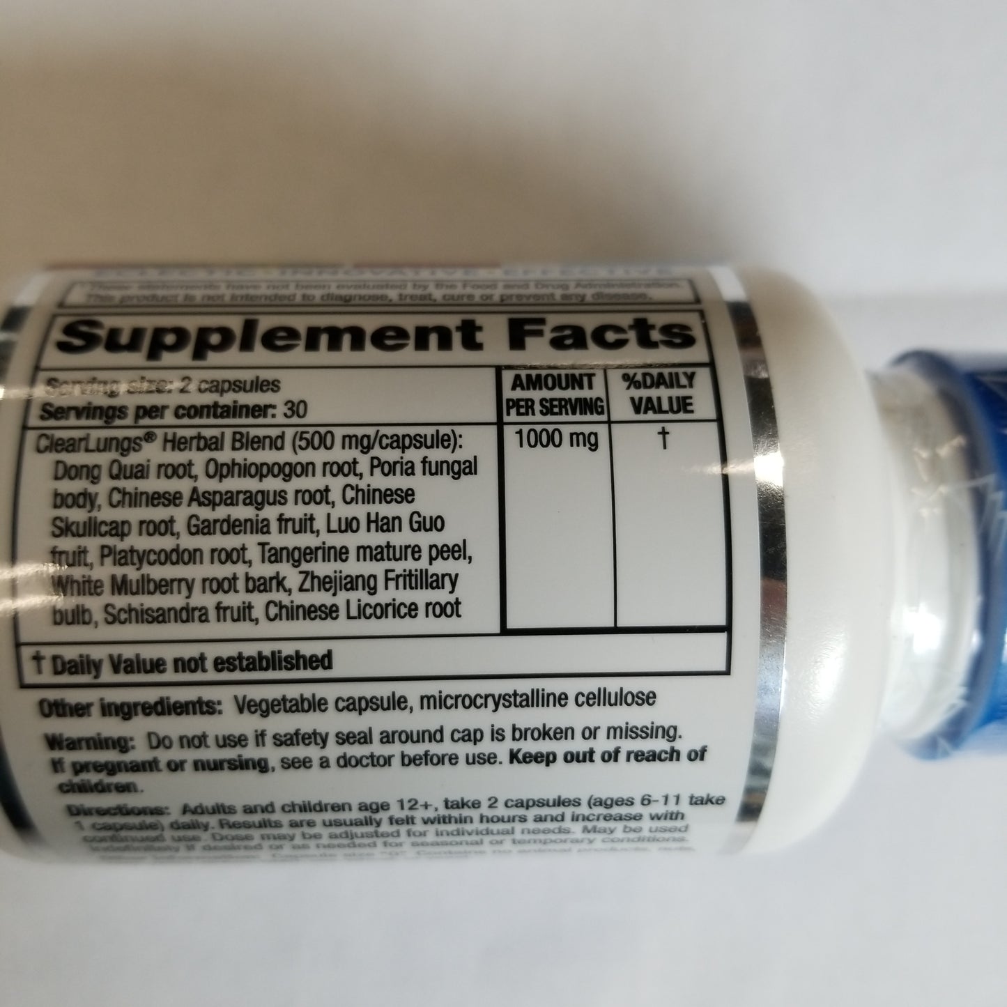 Ridgecrest Clear Lungs (60 vcaps)