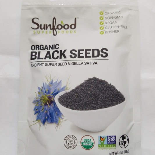 Sunfood Organic Black Seeds 4oz