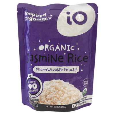 Inspired Organics Organic Jasmine Rice Microwavable Pouch