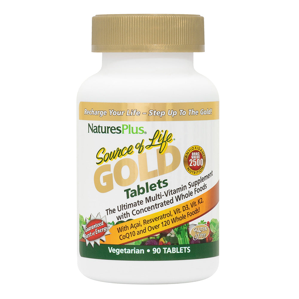 Nature's Plus Source of Life® GOLD Multivitamin Tablets
