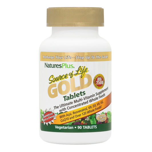 Nature's Plus Source of Life® GOLD Multivitamin Tablets
