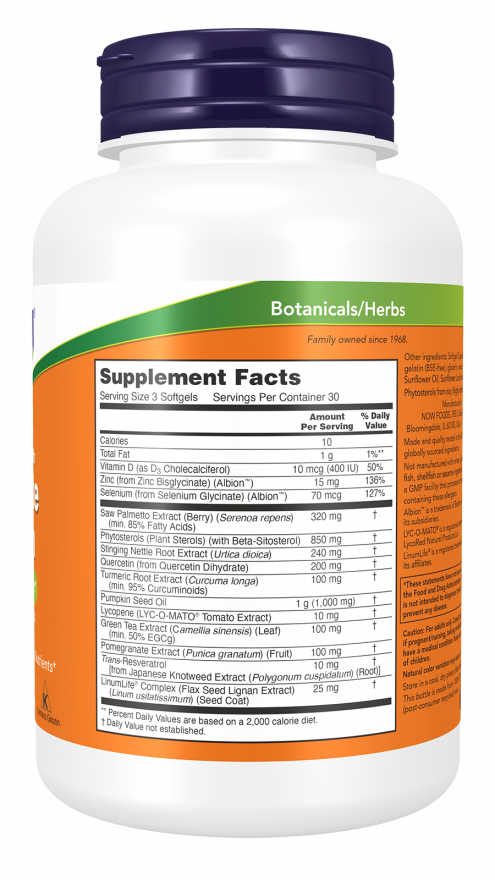 NOW Prostate Health Clinical Strength (90 Softgels)