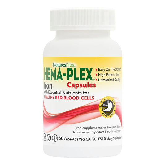 Nature's Plus HEMA-PLEX® Iron Capsules