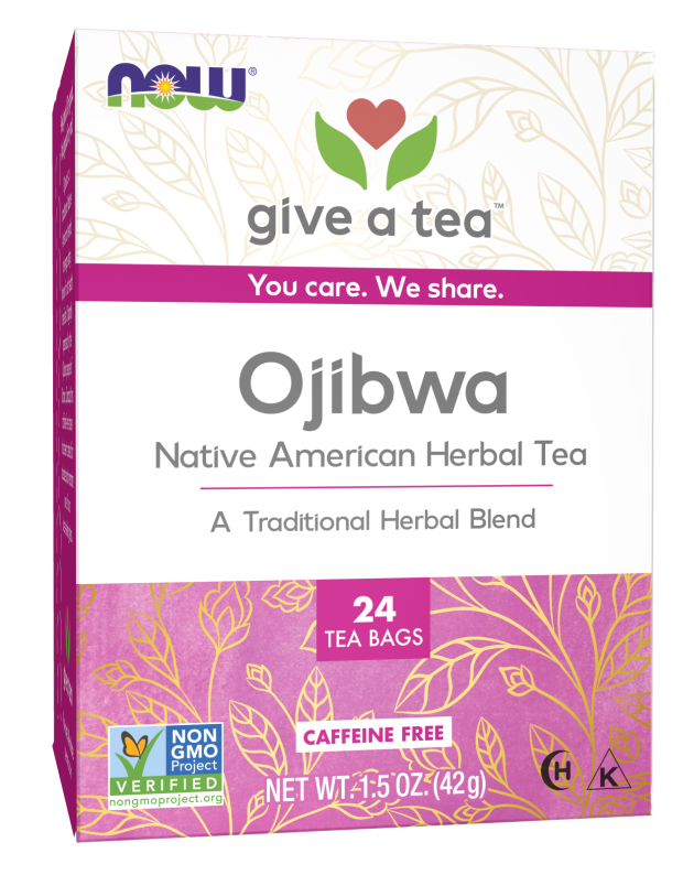 NOW Ojibwa Tea (24 Tea Bags)