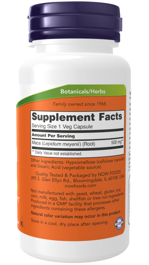 NOW Maca 500 mg