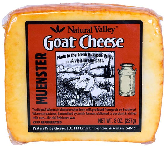 Natural Valley Muenster Goat Cheese 8oz