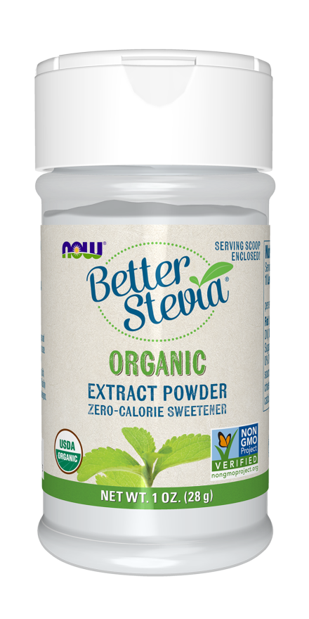 NOW BetterStevia® Extract Powder, Organic (1 oz)