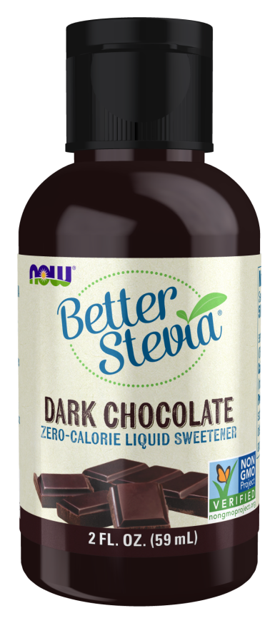 NOW BetterStevia® Liquid, Dark Chocolate (2 fl oz)