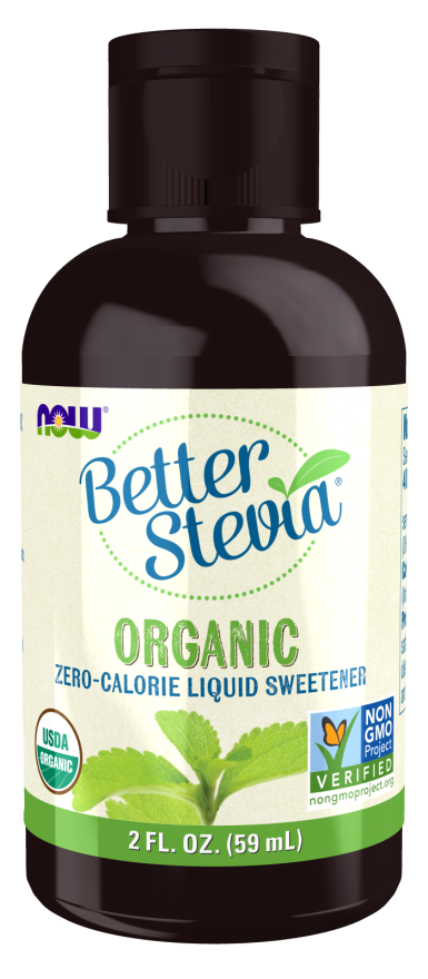 NOW BetterStevia® Liquid, Organic (2 fl oz)
