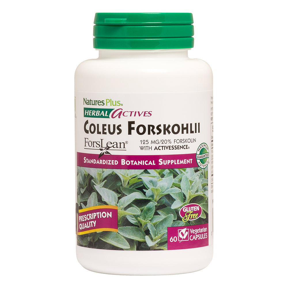 Nature's Plus Herbal Actives Coleus Forskohlii Capsules