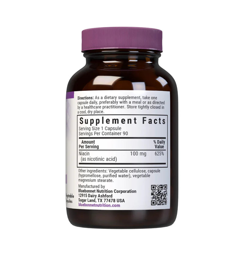 Bluebonnet Niacin 100mg