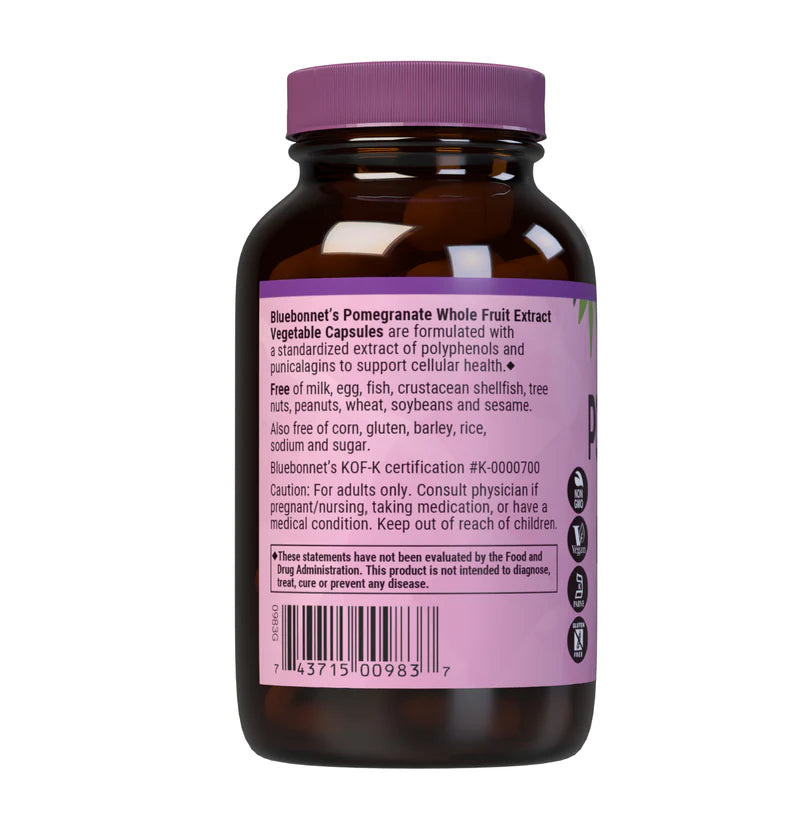 Bluebonnet Pomegranate Whole Fruit Extract