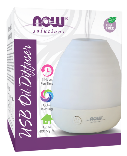 NOW Ultrasonic USB Essential Oil Diffuser