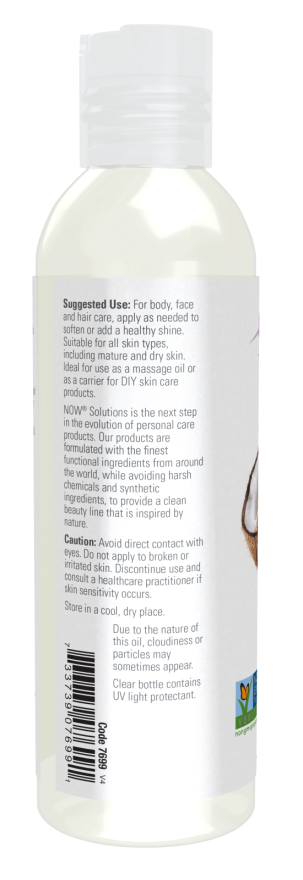 NOW Liquid Coconut Oil (16 fl oz)
