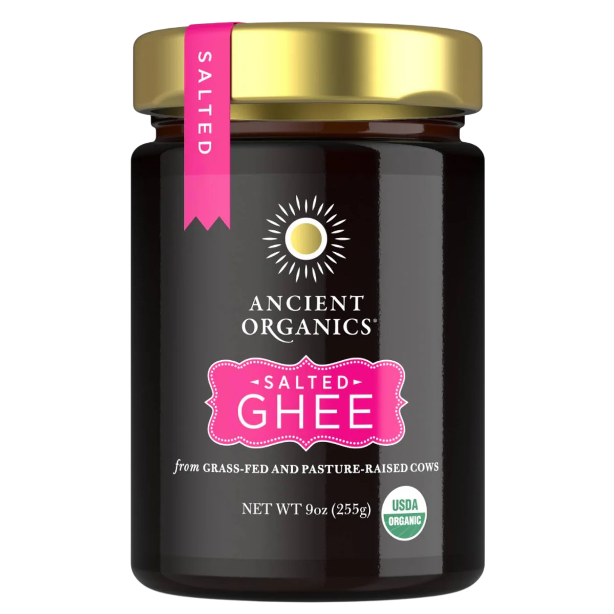 Ancient Organics Ghee Salted (9oz)