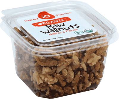 Inspired Organics Raw Organic Walnut Halves/Pieces