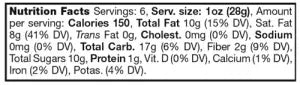 Inspired Organics Organic Banana Chips Tub 6oz