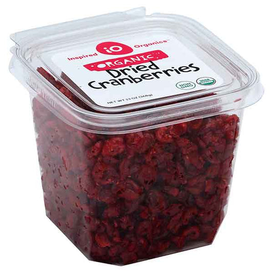 Inspired Organics Organic Dried Cranberries 13oz