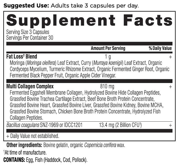 Ancient Nutrition Multi Collagen Advanced Lean Caps