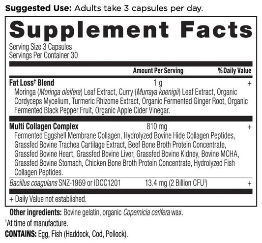 Ancient Nutrition Multi Collagen Advanced Lean Caps