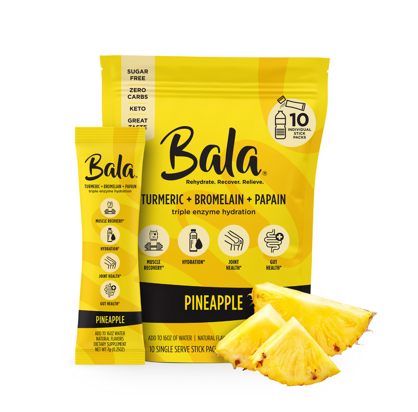 Bala Total Body Wellness Drink Mix (Pineapple)