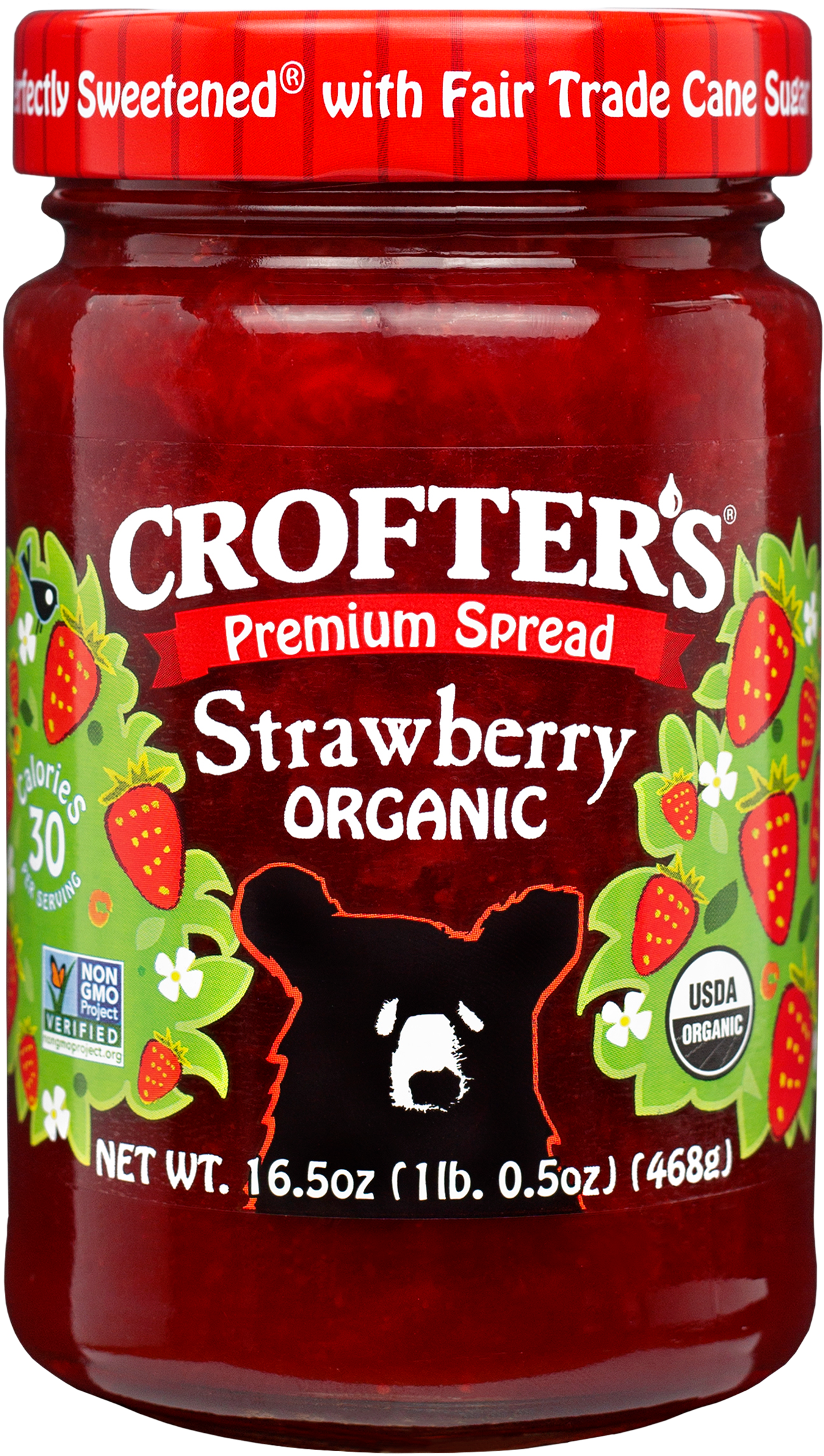 Crofter's Strawberry Jelly Organic