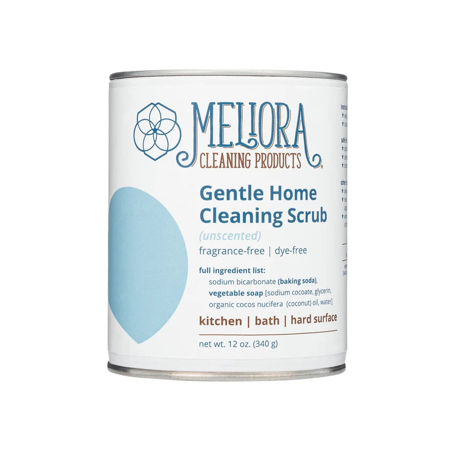 Meliora Gentle Home Cleaning Scrub Powder (Unscented) - Plastic-Free