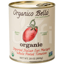 Organico Bello Premium Organic Whole Tomato 28oz