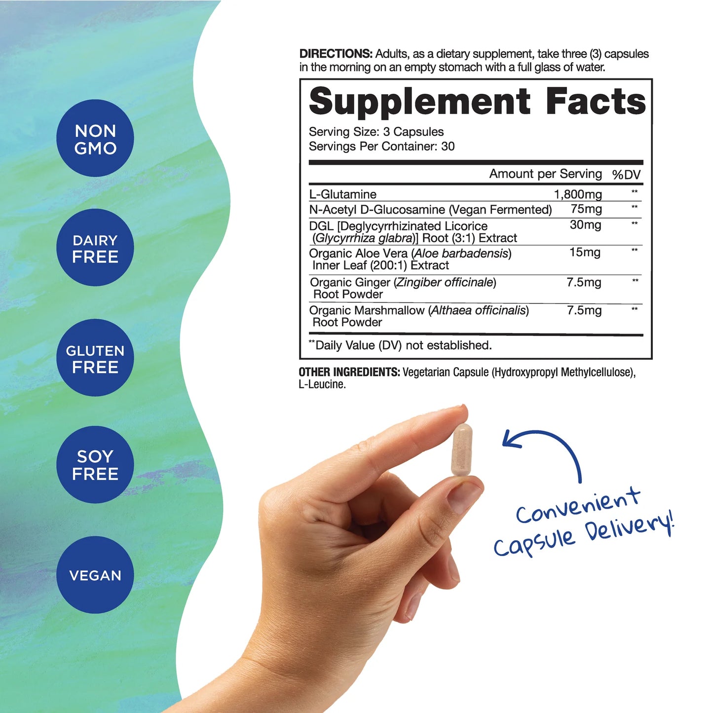 Vital Planet Vital GUT RENEW™ - Leaky Gut Repair - Capsules