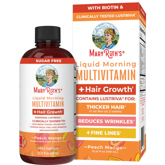 MaryRuth's Liquid Morning Multivitamin + Hair Growth 15 fl oz