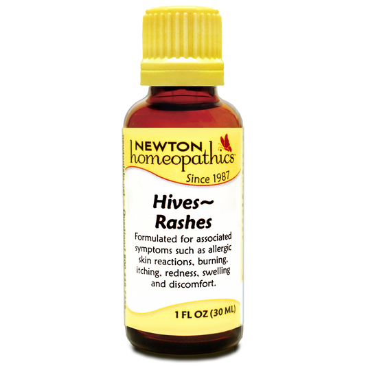 Newton Homeopathics Hives ~ Rashes