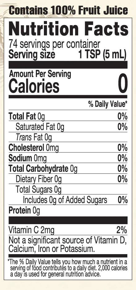 Lakewood Organic Pure Lemon Juice | 12.5oz